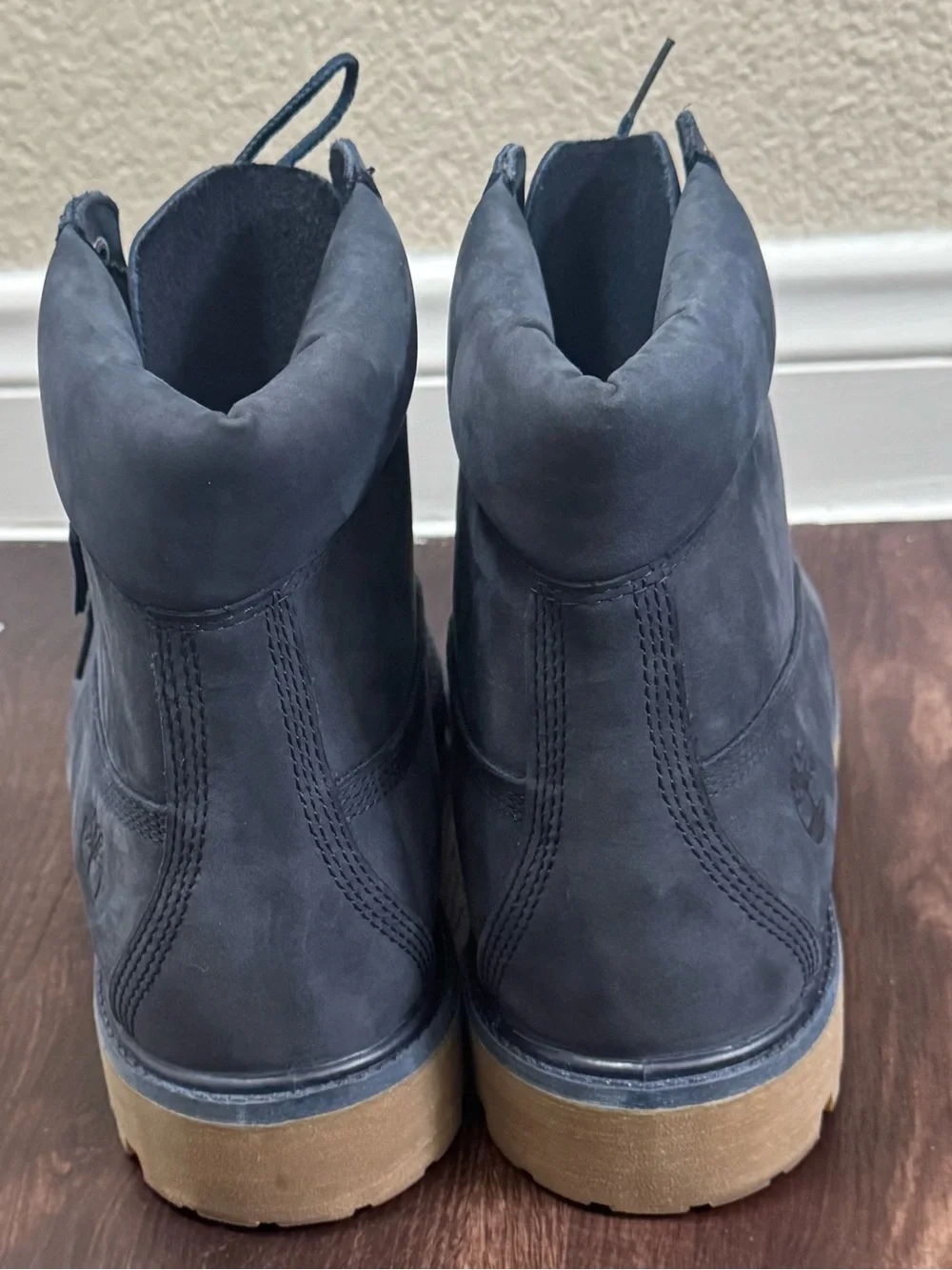 Timberland Premium Insulated Waterproof Boots Navy Blue Men's Size 9.5 No Box
